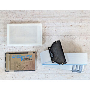 National Instruments DAQCard-700 PCMCIA 16/8 DI 12 Bits+Cable PR50-50F 50 Pin F